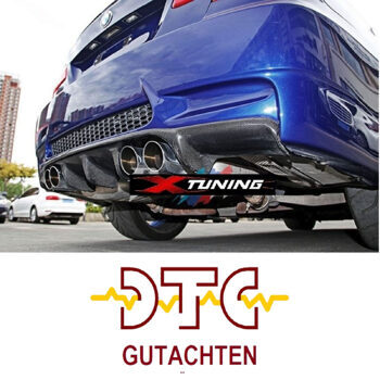 Diffusor AK Carbon mit DTC CH-Gutachten BMW E92 E93 M3