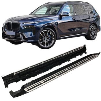 Trittbretter Schweller Alu Optik BMW BMW X7 G07 Seitenschweller